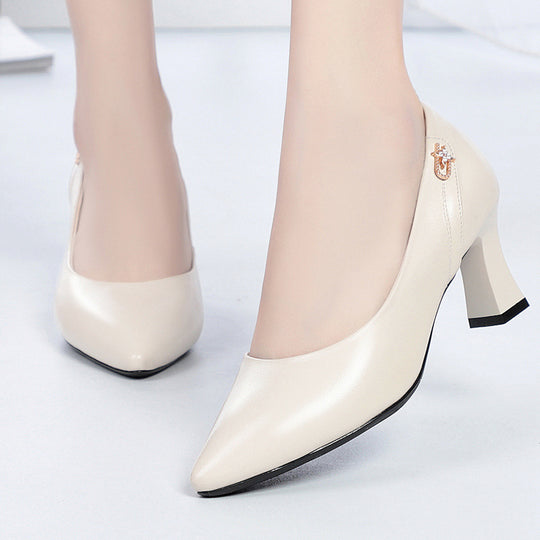 Damen Elegante Absatzpumps mit modischem Design und komfortablem Blockabsatz EB