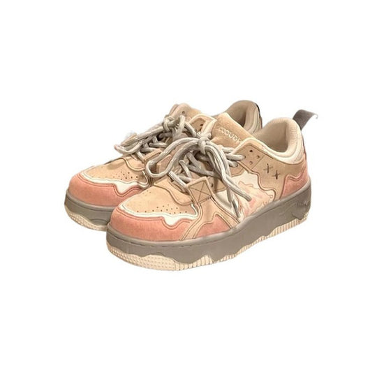 Damen Sportliche Sneaker mit angesagtem Obermaterial und ergonomischer Sohle EB