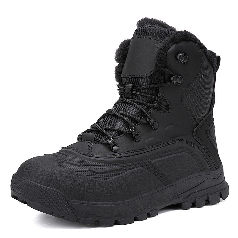 Damen Winter-Wanderschuhe mit isolierendem Fleece-Futter und rutschfester Sohle EB