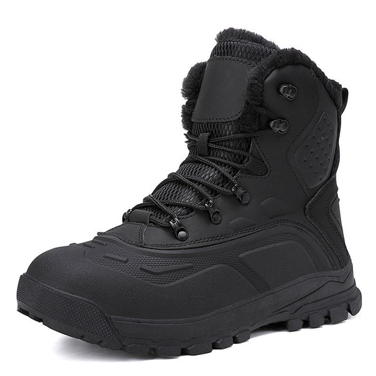 Damen wasserdichte Winterstiefel mit isolierender Fütterung und griffiger Profilsohle EB