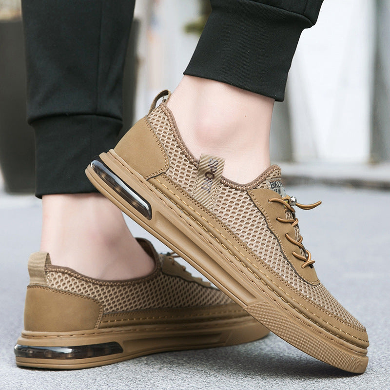 Damen Sportliche Mesh-Sneaker mit Luftpolster EB