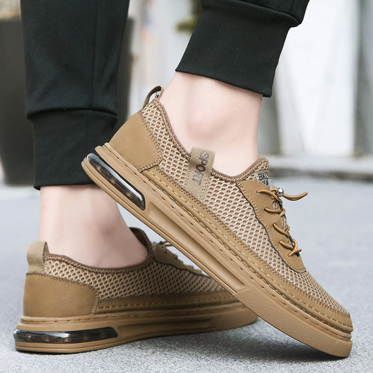 Damen Sportliche Mesh-Sneaker mit Luftpolster EB