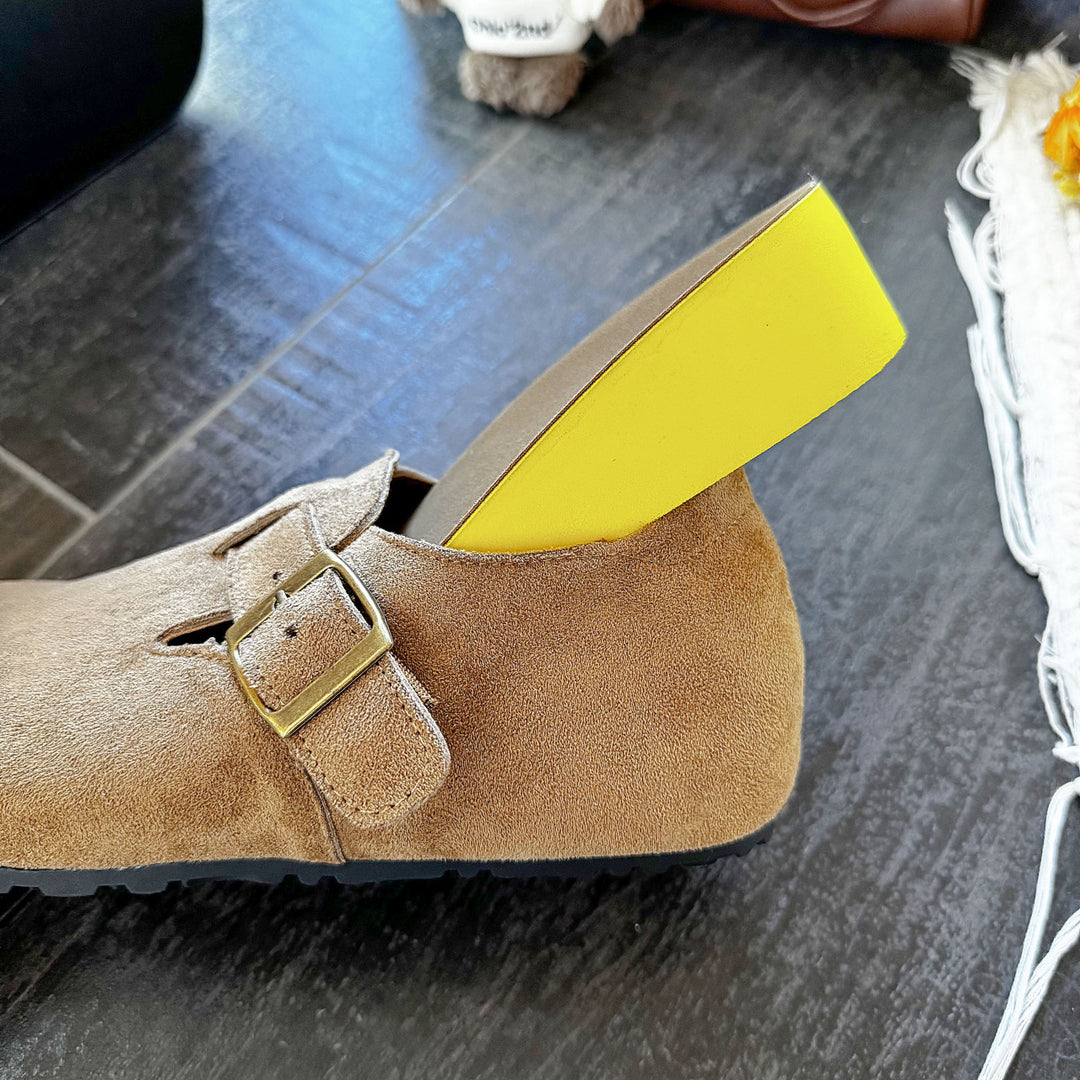 Damen Mollettenschuhe mit verstellbarem Riemen EB
