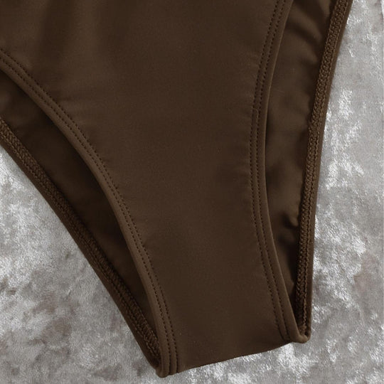 Damen Cut-Out Badeanzug mit einzigartigem Ringdetail EB