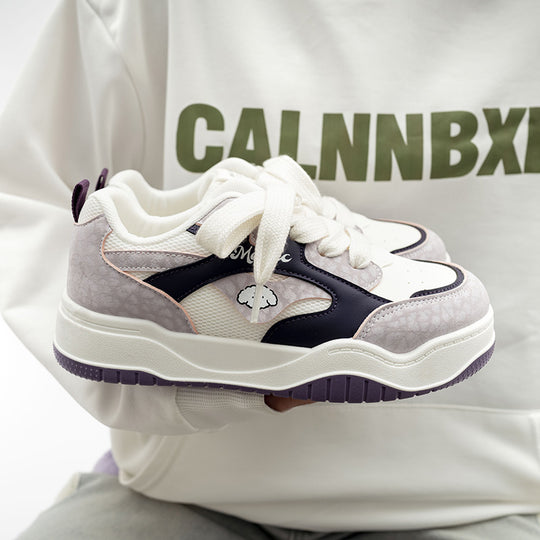 Damen Sportliche Sneaker mit verspieltem Tiermotiv und bequemer Dämpfung EB