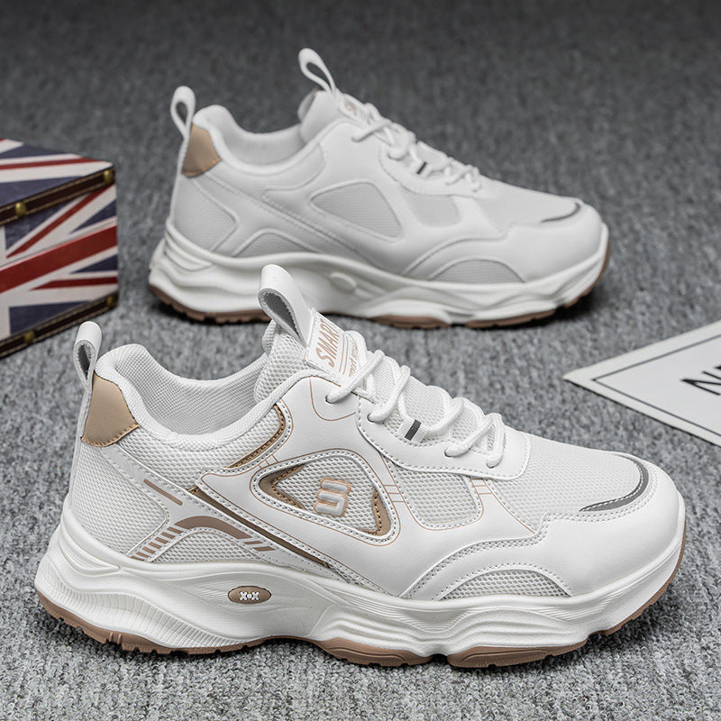 Damen Sportliche Sneakers mit atmungsaktivem Mesh-Obermaterial und rutschfester Außensohle EB