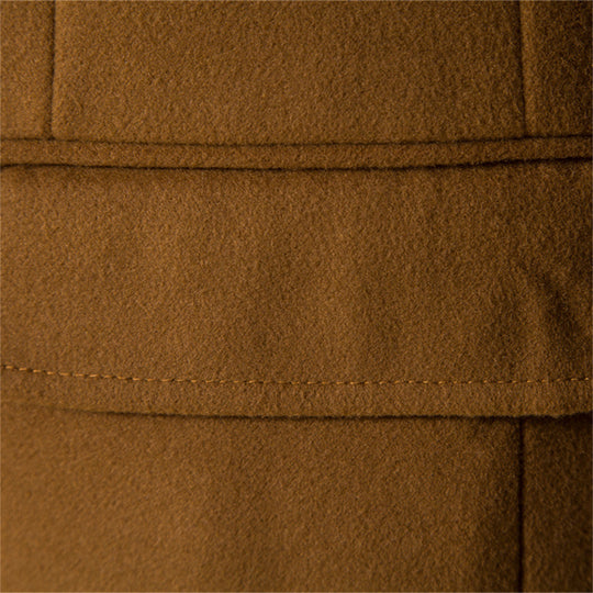 Herren eleganter Wollmantel mit modernem Schnitt und praktischen Taschen EB
