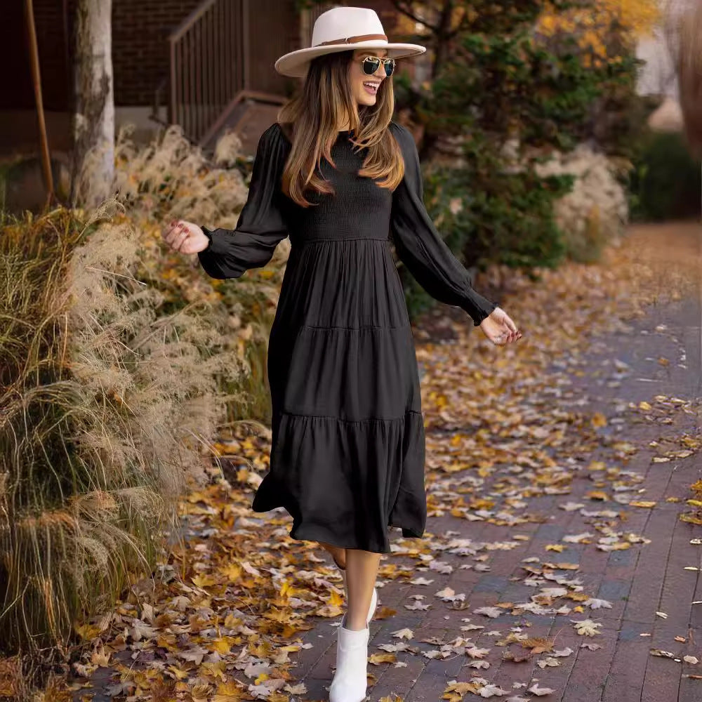 Damen Maxikleid im Boho-Stil EB