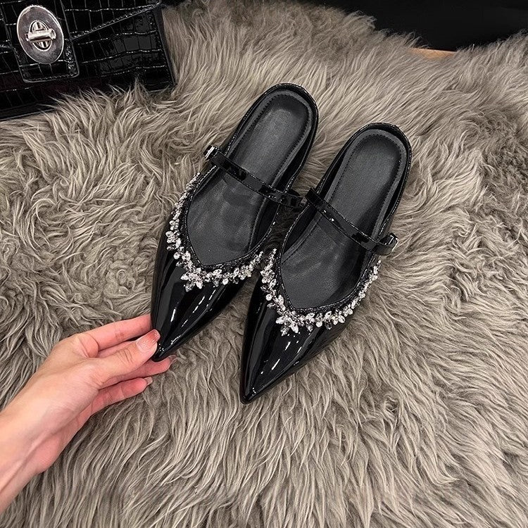 Damen Pumps mit funkelnder Strassverzierung EB