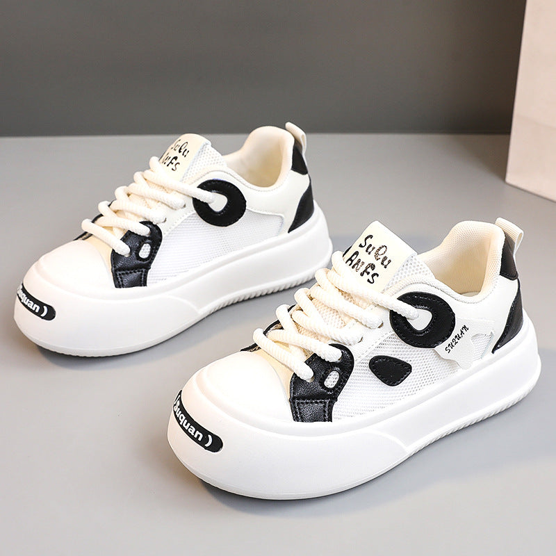 Damen luftige Sneaker mit atmungsaktivem Mesh-Obermaterial und rutschfester Sohle EB