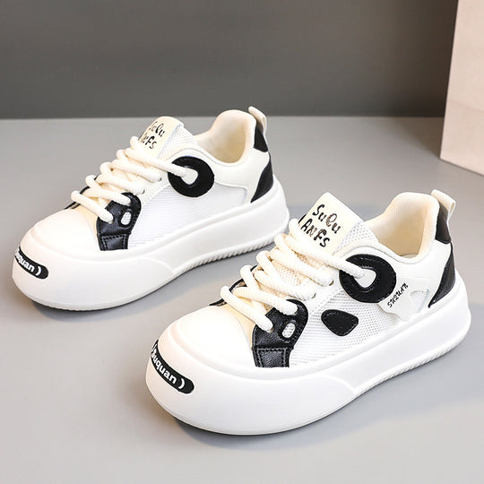 Damen luftige Sneaker mit atmungsaktivem Mesh-Obermaterial und rutschfester Sohle EB