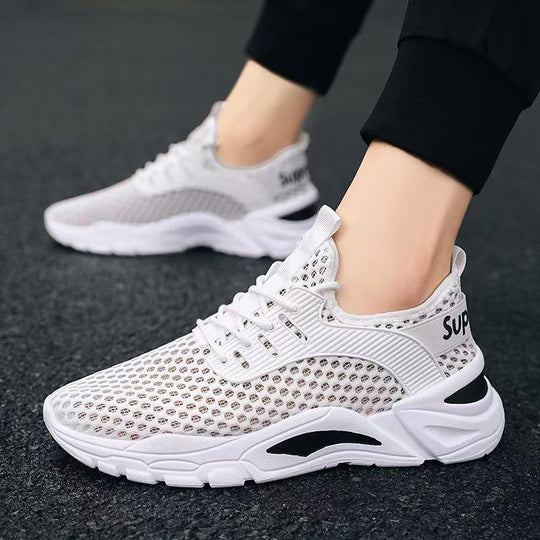 Damen Sportliche Lauf-Sneaker mit atmungsaktivem Mesh-Obermaterial und dämpfender Sohle EB