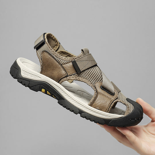 Damen Multifunktionale Outdoor-Sandalen mit verstellbarem Riemen und rutschfester Sohle EB