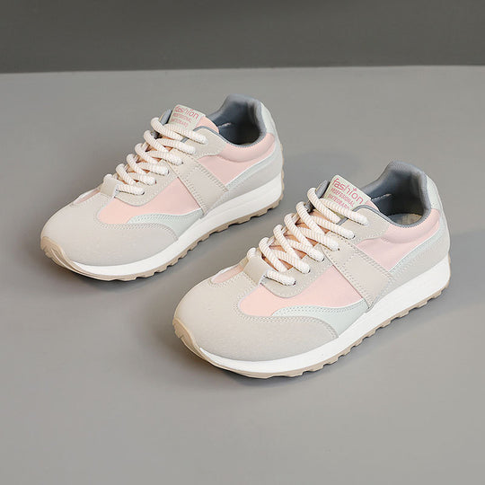 Damen Sportliche Sneaker mit gepolsterter Innensohle und atmungsaktiver Obermaterialstruktur EB