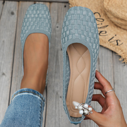 Damen Ballerinas mit atmungsaktiver Netzstruktur und flexibler Sohle EB