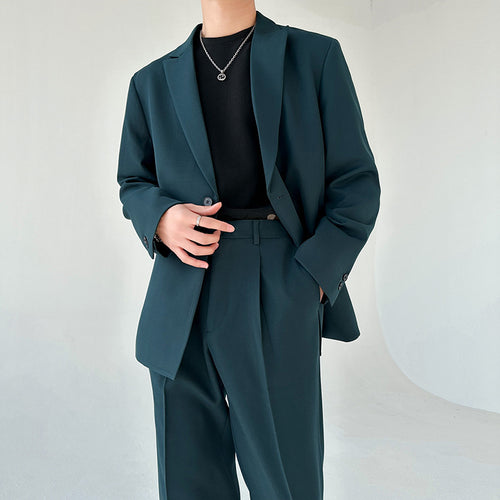 Herren eleganter Anzugblazer mit modernem Schnitt und feinem Innenfutter EB