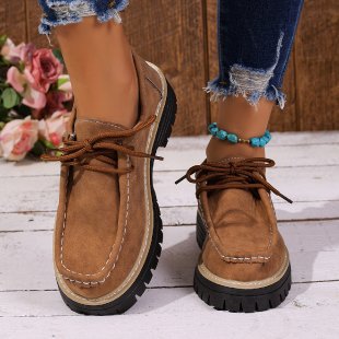 Damen Bequeme Mokassins mit robustem Profil EB