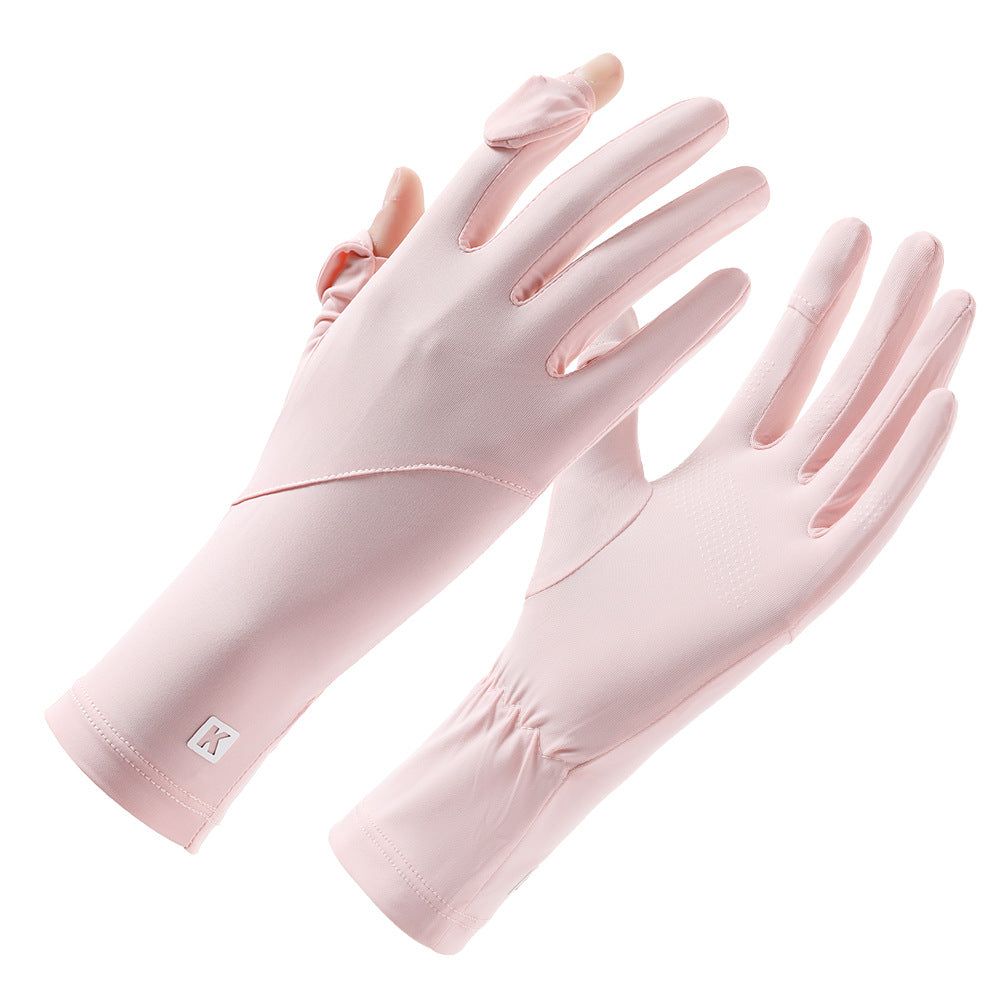 EB | Sonnenschirm Eis Seide Handschuhe