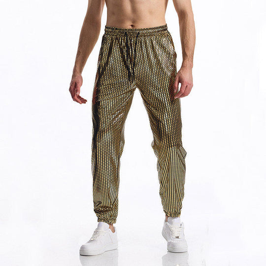 Herren Sportliche Jogginghose mit reflektierendem Design EB