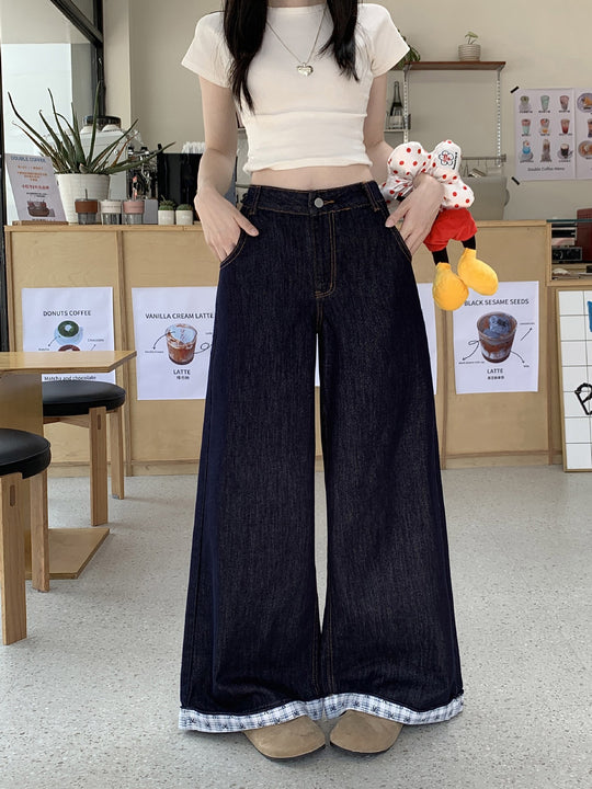 Damen Weite Jeanshose EB