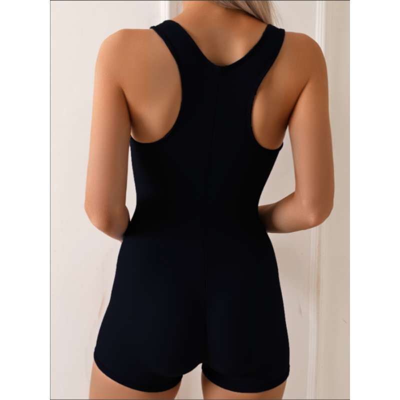 Damen Sportlicher Schwimmanzug mit integriertem Shorts EB