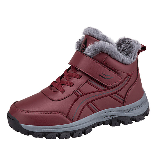 Damen Winterboots mit isolierendem Warmfutter und komfortablem Klettverschluss EB