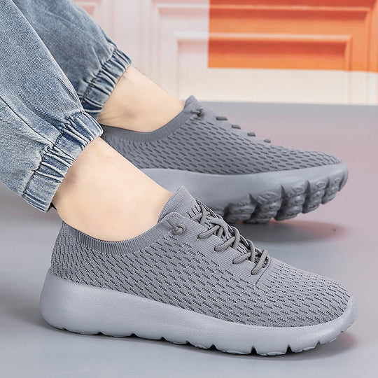 Unisex nan leichtgewichtiger Strick-Slip-On mit konturiertem Komfortfußbett und stoßabsorbierender Wellenlaufsohle EB