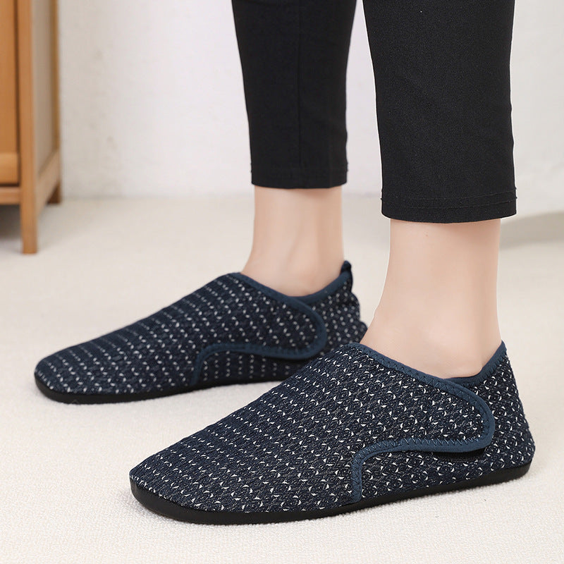 Damen Hausschuhe mit rutschfester Sohle und atmungsaktivem Mesh-Obermaterial EB
