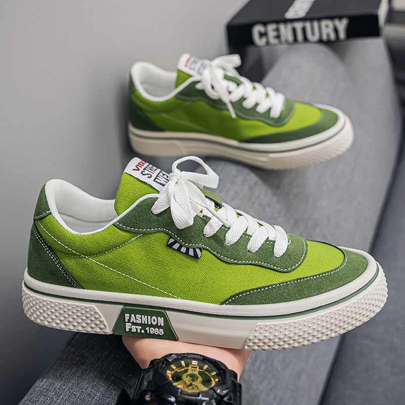 Damen Sportliche Canvas Sneakers mit modischem Street-Style EB