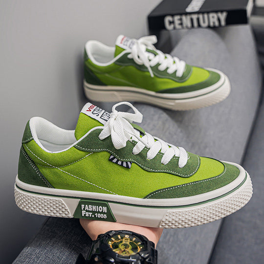 Damen Sportliche Canvas Sneakers mit modischem Street-Style EB