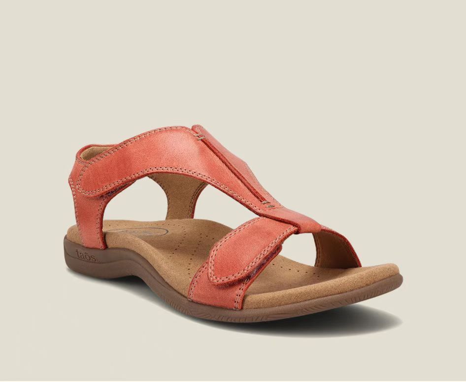 Damen Freizeit-Sandalen mit verstellbaren Riemen und ergonomischem Fußbett EB