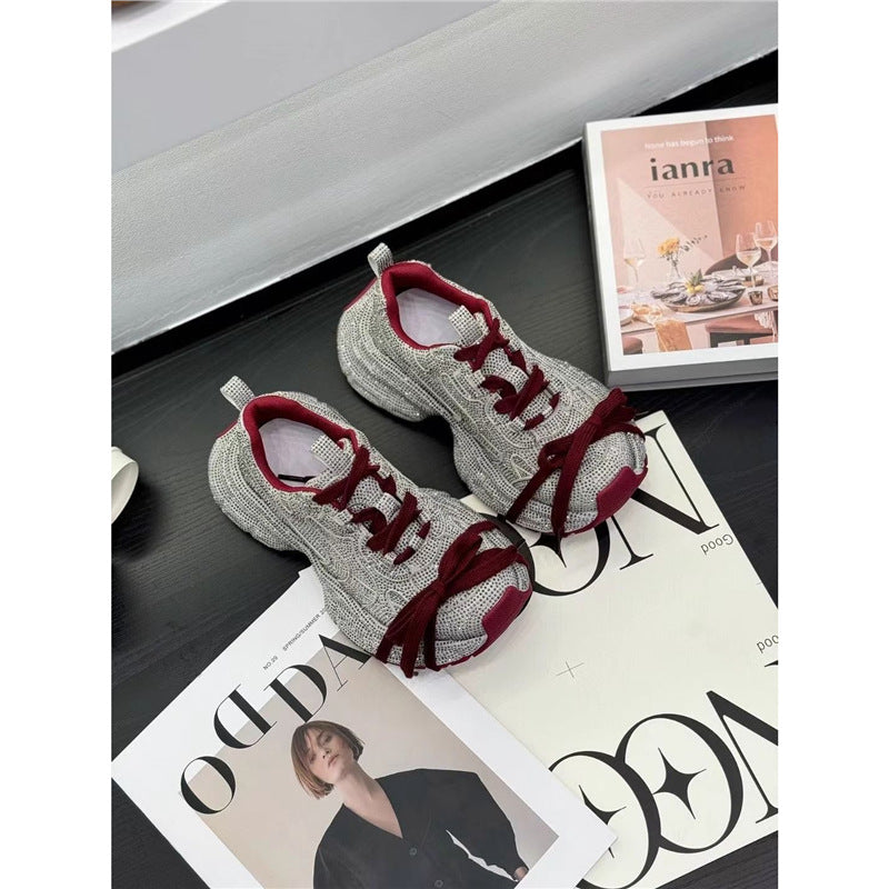 Damen Sportliche Sneakers mit ergonomischem Design und atmungsaktivem Obermaterial EB