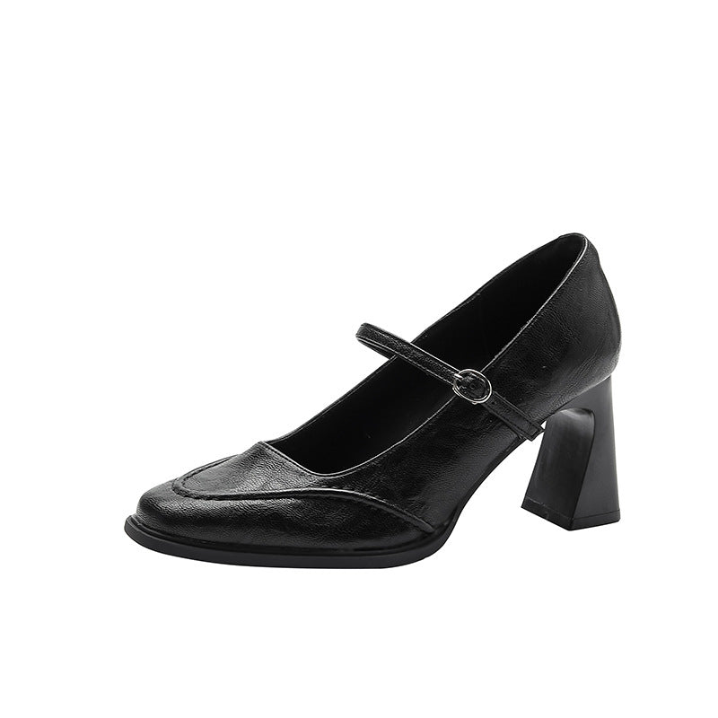 Damen Elegante High Heels mit Plateau und Riemchen EB