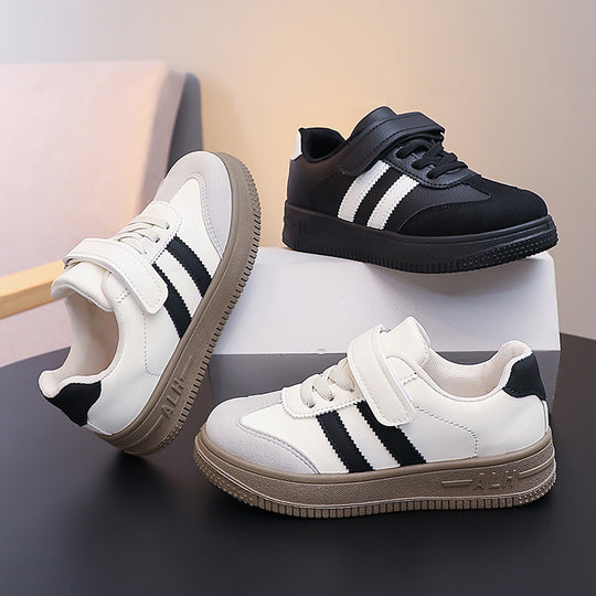Damen Sportliche Sneakers mit praktischem Klettverschluss und atmungsaktiver Mesh-Oberfläche EB