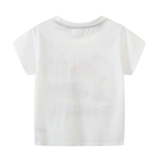 Jungen T-Shirt mit lustigem Fahrzeugmotiv EB