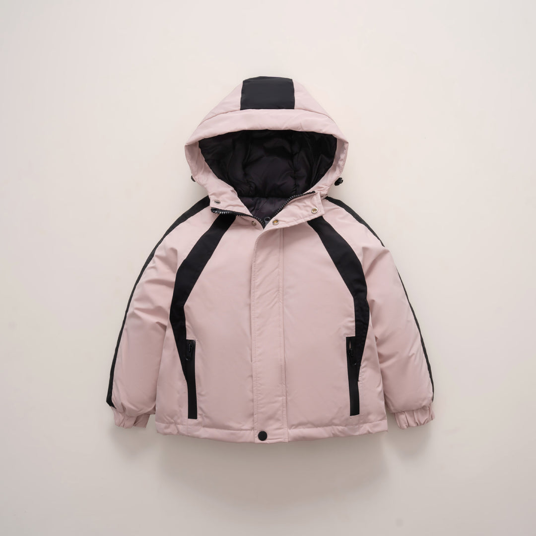 Damen modische Funktionsjacke mit Kapuze und thermoregulierendem Futter EB