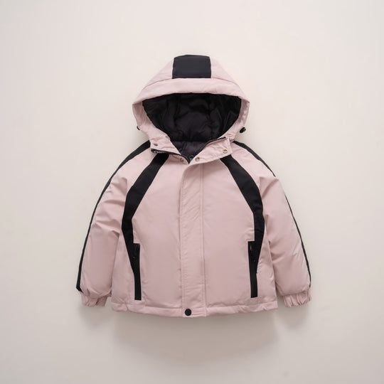 Damen modische Funktionsjacke mit Kapuze und thermoregulierendem Futter EB
