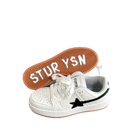 Damen Sneakers im zeitgenössischen Design mit atmungsaktiver Oberflächenstruktur und Gummisohle EB
