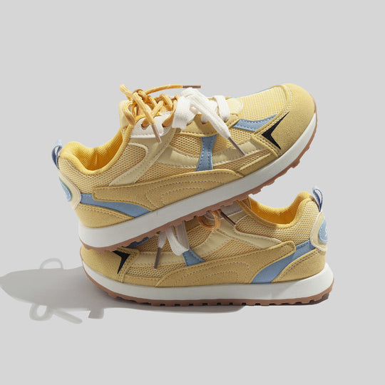 Damen Sportliche Sneakers mit atmungsaktivem Obermaterial und komfortabler Dämpfung EB