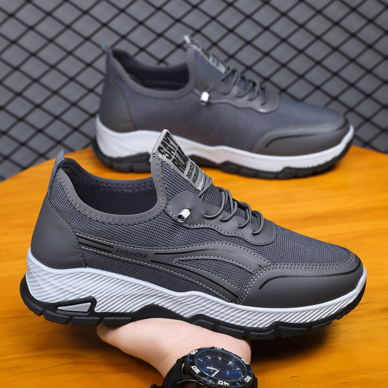 Damen Sportliche High-Performance Sneakers mit atmungsaktivem Obermaterial und stoßdämpfender Sohle EB