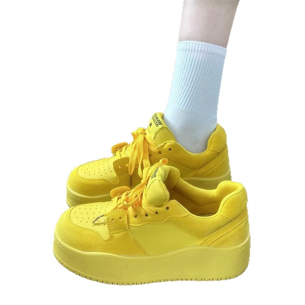 Damen Plattform Sneakers EB