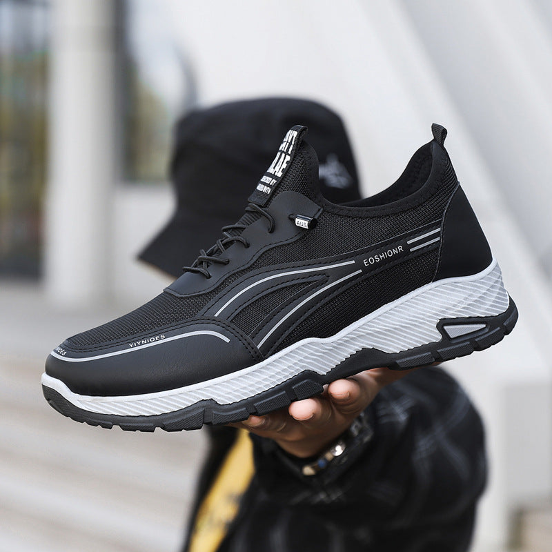 Damen Sportliche High-Performance Sneakers mit atmungsaktivem Obermaterial und stoßdämpfender Sohle EB
