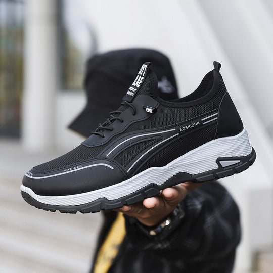 Damen Sportliche High-Performance Sneakers mit atmungsaktivem Obermaterial und stoßdämpfender Sohle EB