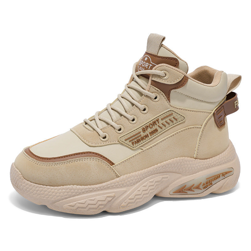 Damen Sportliche hochgeschnittene Sneakers mit verstärkter Dämpfung EB