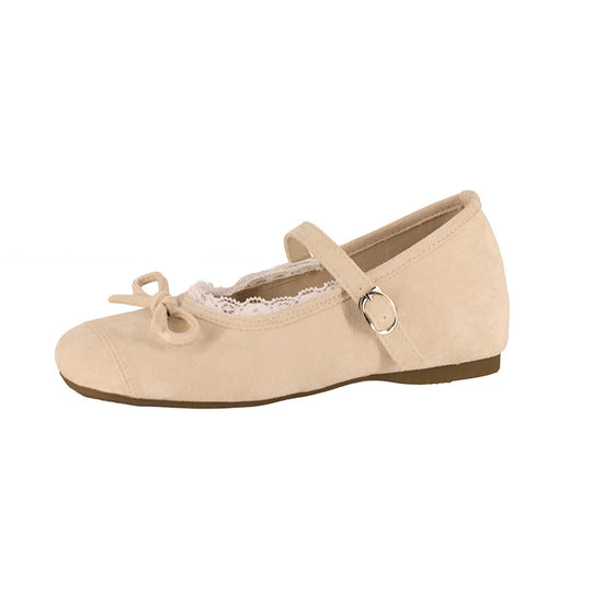 Damen Ballerinas mit dekorativem Riemchen und hochwertigem Obermaterial EB