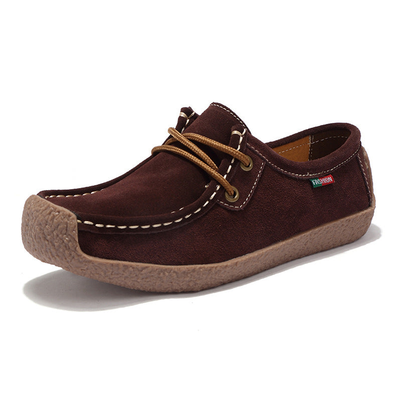 Damen Mokassins mit weichem Obermaterial und rutschfester Sohle EB