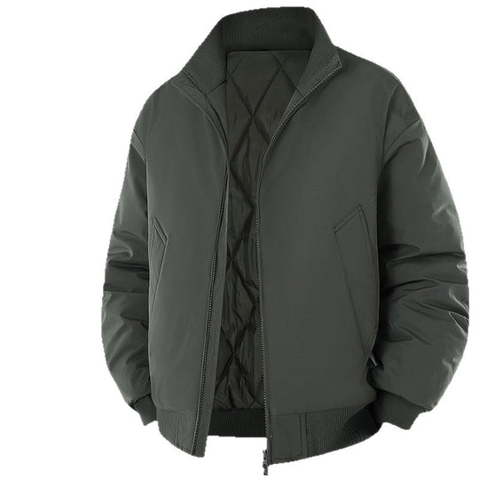 Herren Winterjacke mit warmem Innenfutter und praktischen Taschen EB