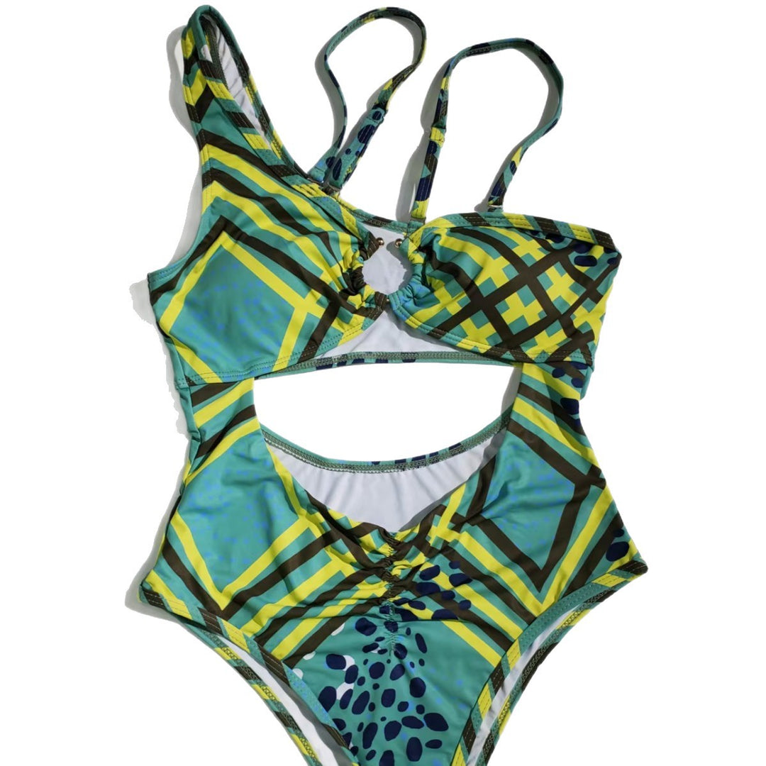 Damen modischer Cut-Out Badeanzug EB