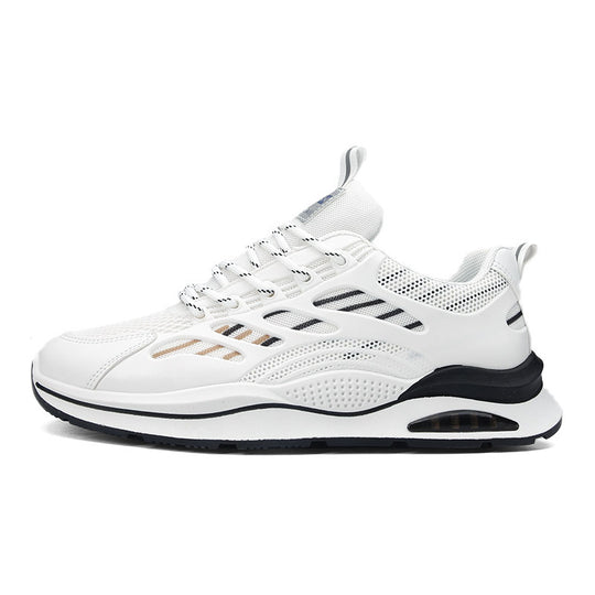 Damen Sportliche Lauf-Sneaker mit atmungsaktiver Mesh-Oberfläche und dämpfender Sohle EB