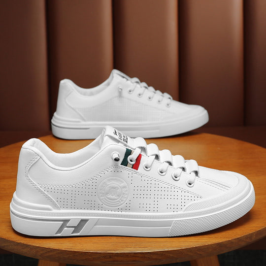 Damen Atmungsaktive und modische Sneakers mit perforiertem Obermaterial EB